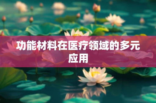 功能材料在医疗领域的多元应用