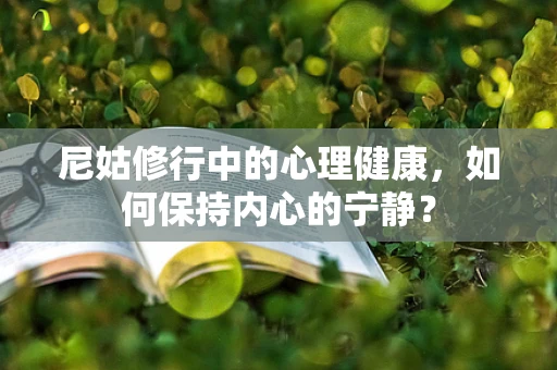 尼姑修行中的心理健康，如何保持内心的宁静？