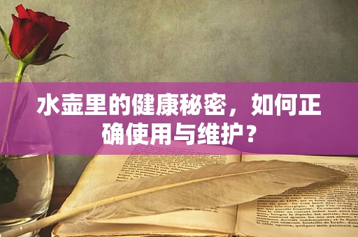 水壶里的健康秘密，如何正确使用与维护？