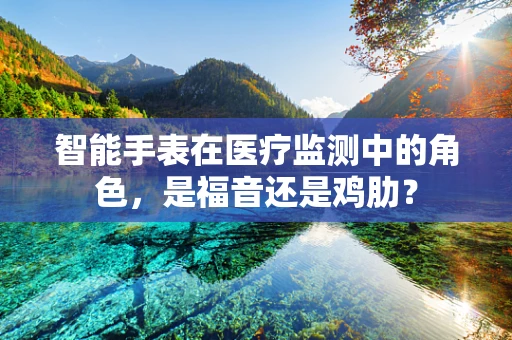 智能手表在医疗监测中的角色，是福音还是鸡肋？