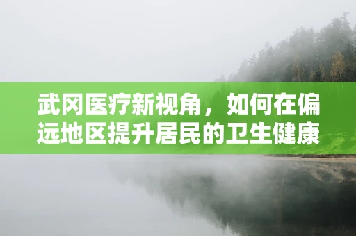 武冈医疗新视角，如何在偏远地区提升居民的卫生健康意识？