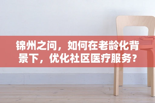 锦州之问，如何在老龄化背景下，优化社区医疗服务？