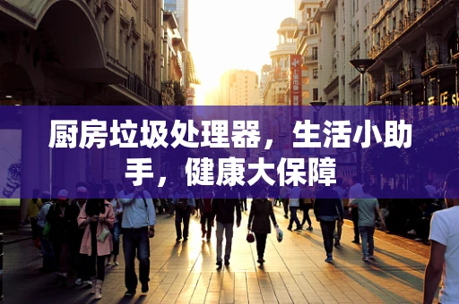 厨房垃圾处理器，生活小助手，健康大保障