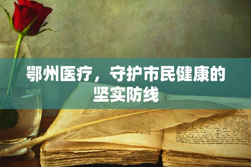 鄂州医疗，守护市民健康的坚实防线