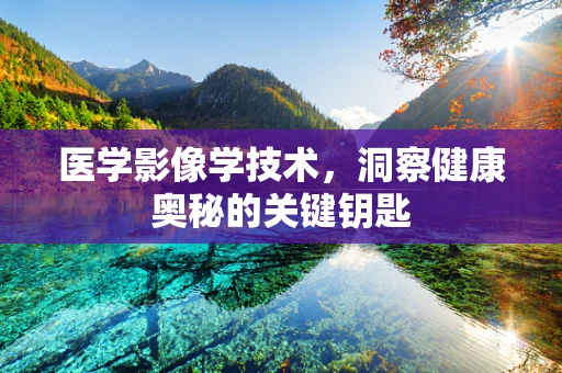 医学影像学技术，洞察健康奥秘的关键钥匙