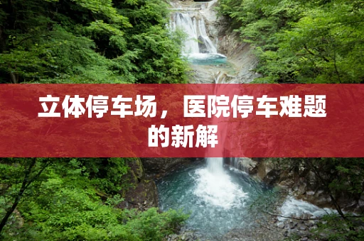 立体停车场，医院停车难题的新解