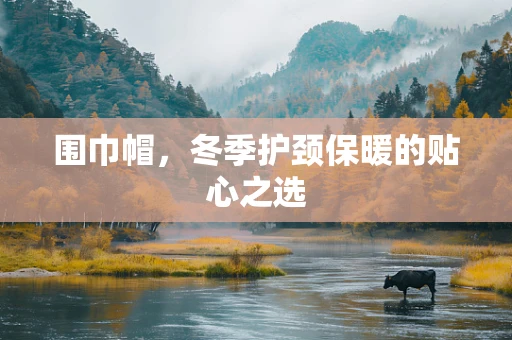 围巾帽，冬季护颈保暖的贴心之选